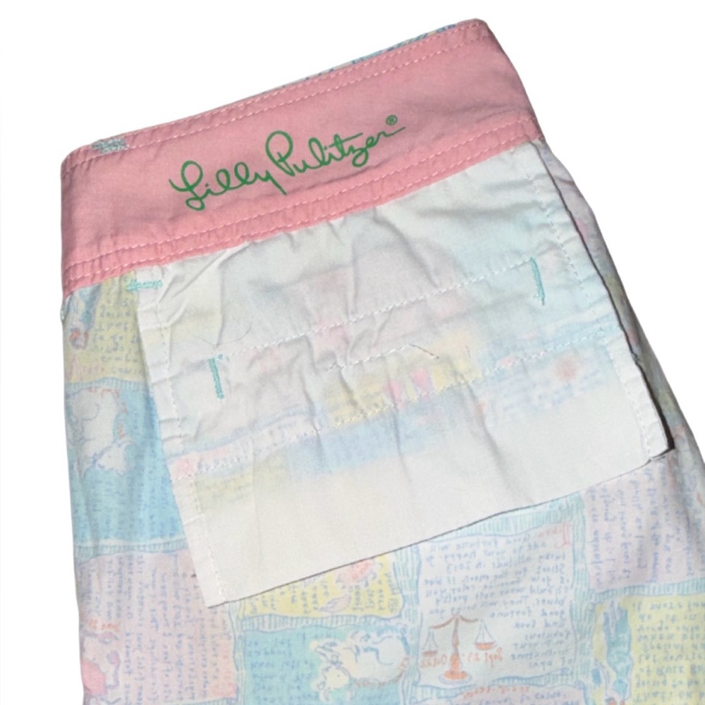 Lilly Pulitzer Callahan Womens Shorts size 2, amazing condition 🩷 cotton!! - Picture 3 of 12